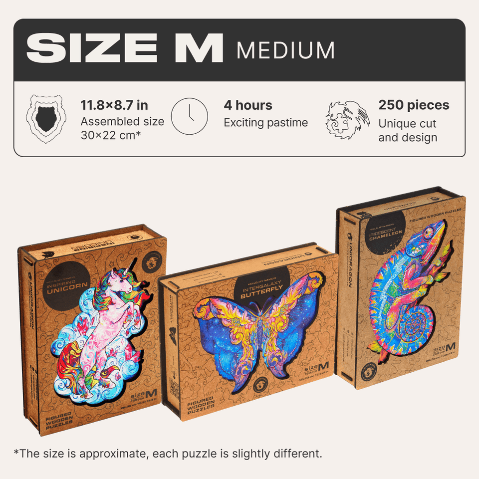Gift Set #2 (BUTTERFLY M, UNICORN M, CHAMELEON M)