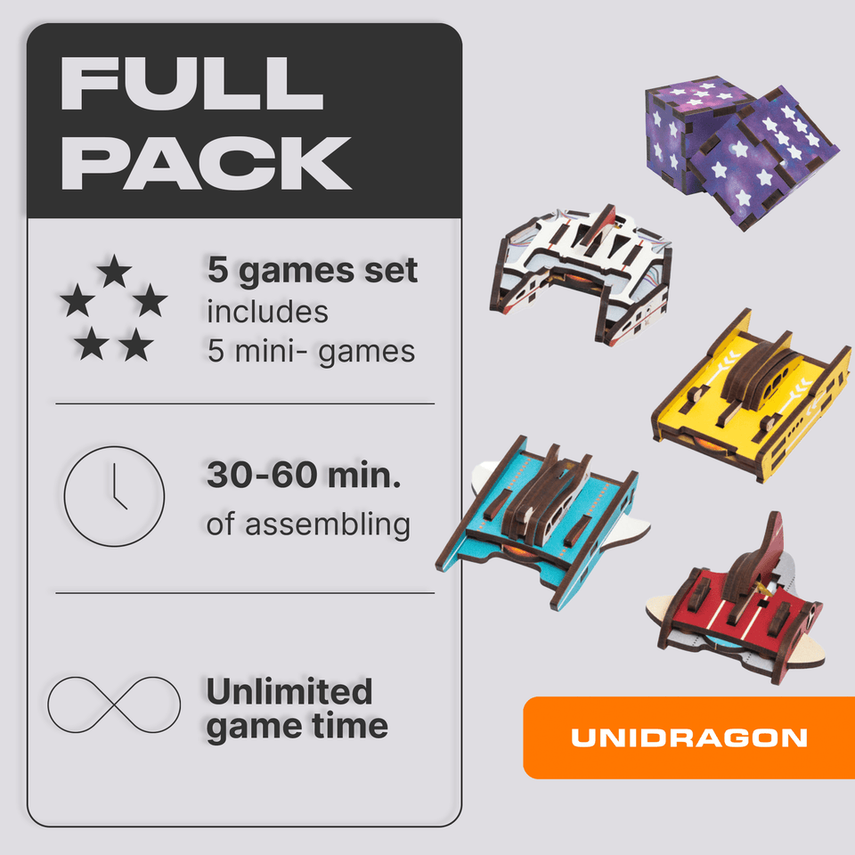 Quezzle Space Adventures Mini-games — game components and cards