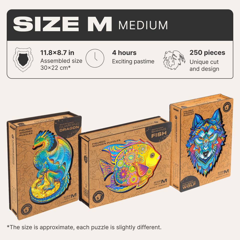 Gift Set #1 (WOLF M, FISH M, DRAGON M)