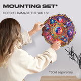 Mandala Space Dreams mandala wooden puzzle — designer gift box and packaging
