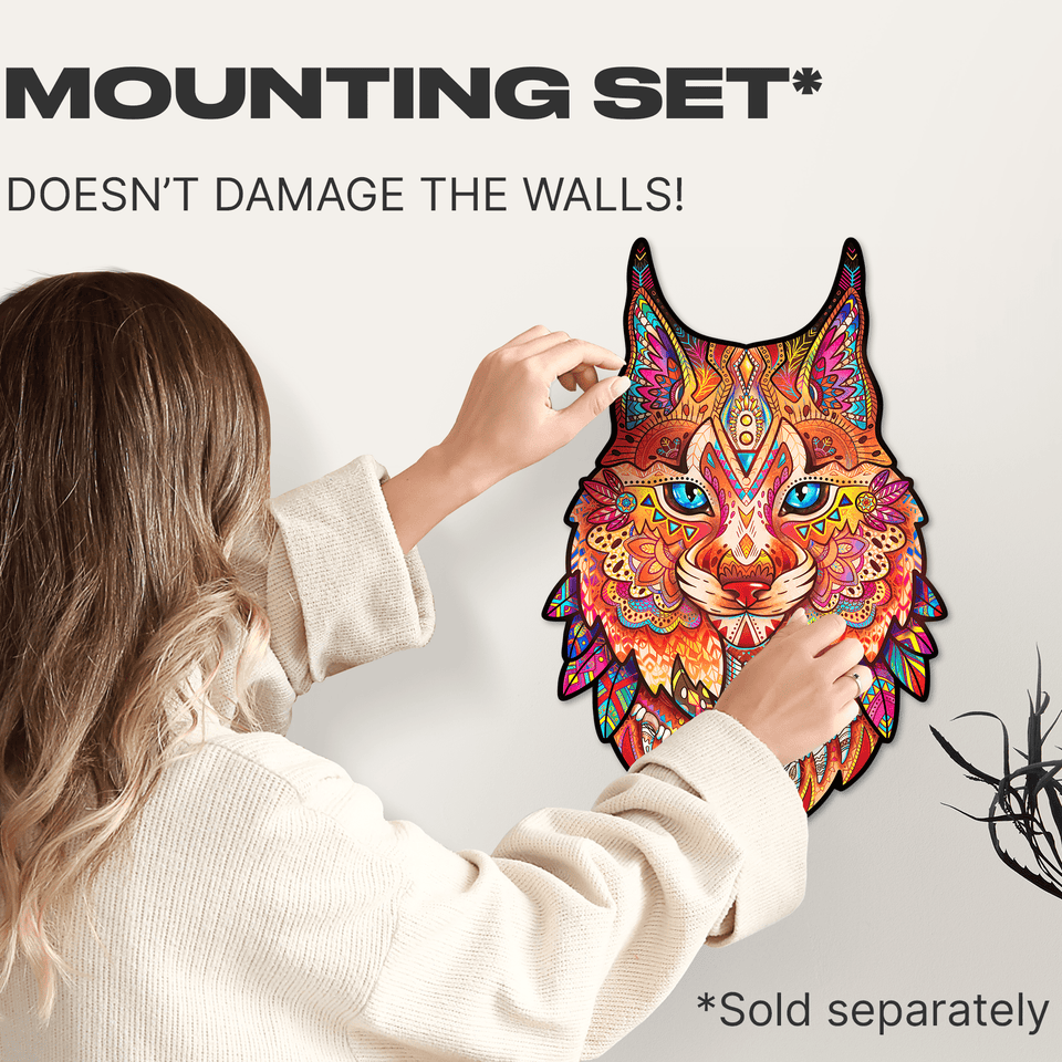 Gentle Lynx Wooden Puzzle for Adults | Unidragon – Unidragon US
