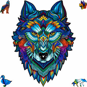 UNIDRAGON木製パズル 700pcs SIZE Majestic Wolf Wooden Puzzle for Adults | Unidragon – Unidragon US