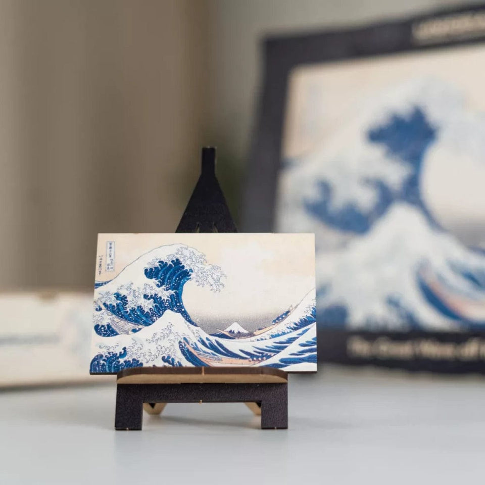 The Great Wave off Kanagawa wooden puzzle — view 11