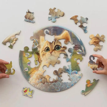 Bubblezz Set: Pets — 4 Mini Puzzles