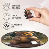 Bear Bubblezz Bubblezz wooden puzzle — designer gift box and packaging