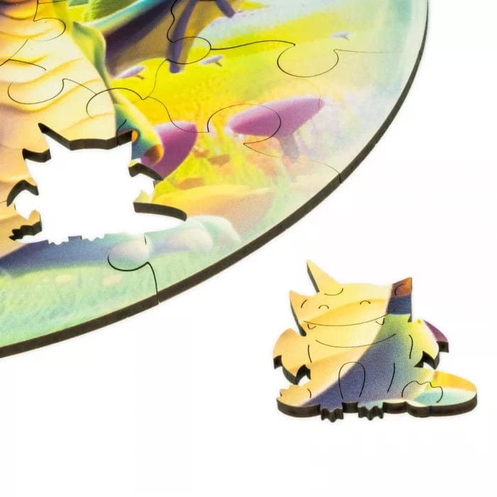 Dragon Bubblezz Bubblezz wooden puzzle — designer gift box and packaging