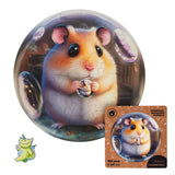Hamster Bubblezz Bubblezz wooden puzzle — front view with vivid artwork