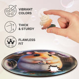 Hamster Bubblezz Bubblezz wooden puzzle — designer gift box and packaging