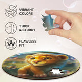 Lion Bubblezz Bubblezz wooden puzzle — designer gift box and packaging