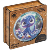 Octopus Bubblezz Bubblezz wooden puzzle — size dimensions and comparison