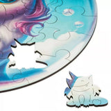 Unicorn Bubblezz Bubblezz wooden puzzle — designer gift box and packaging
