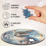 Wolf Bubblezz Bubblezz wooden puzzle — designer gift box and packaging