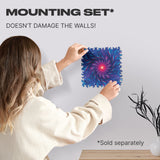 Depth of Field wooden brain teaser puzzle — puzzle pieces showing unique laser-cut shapes