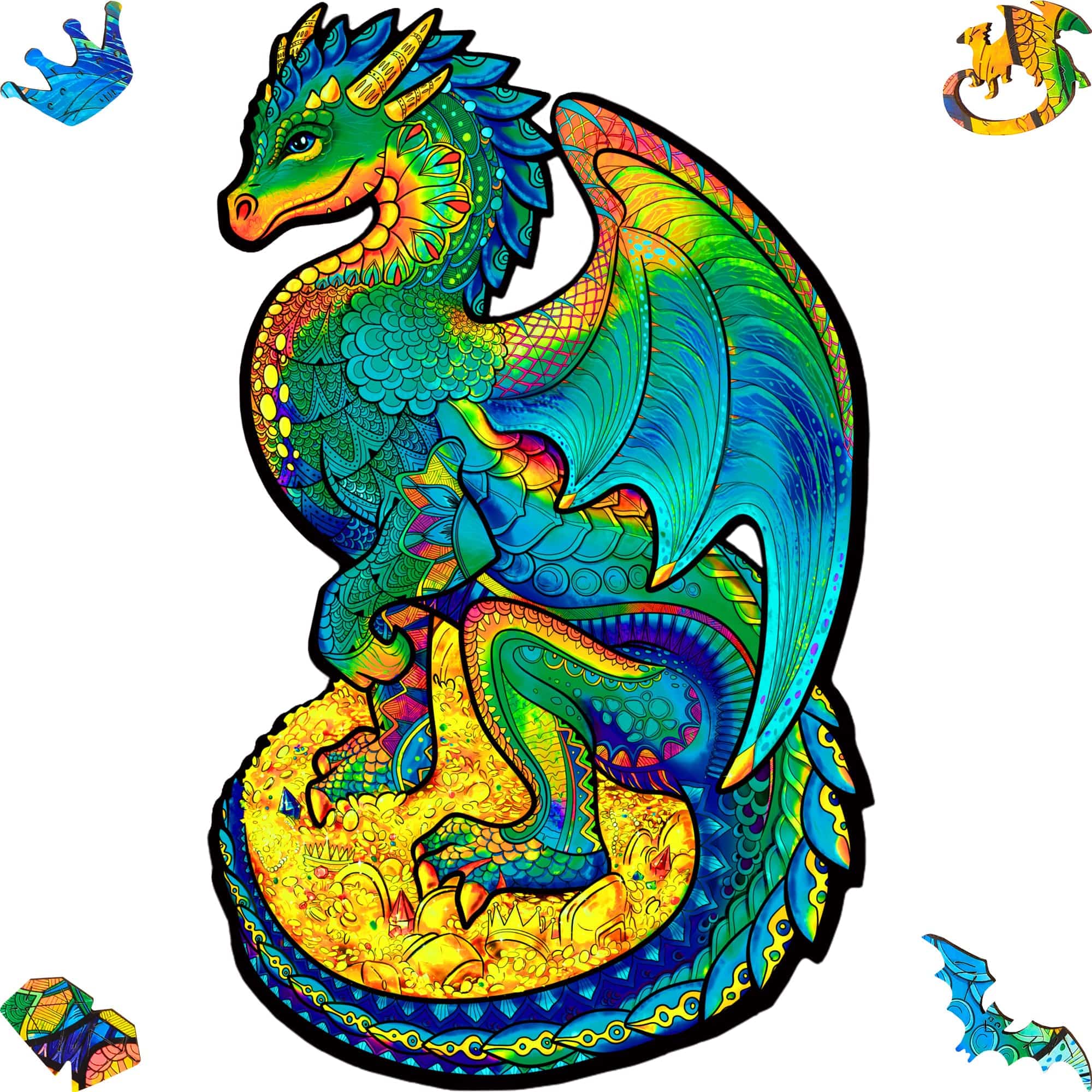 Wooden Jigsaw Puzzles — Premium HDF Animals & More – Unidragon US