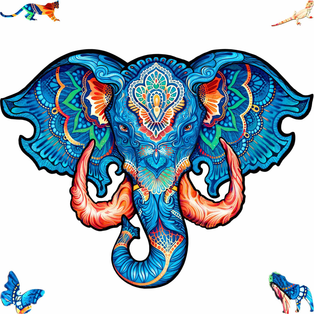 Eternal Elephant Wooden Puzzle for Adults | Unidragon – Unidragon US