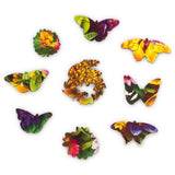 Charming Bouquet wooden puzzle — designer gift box and packaging