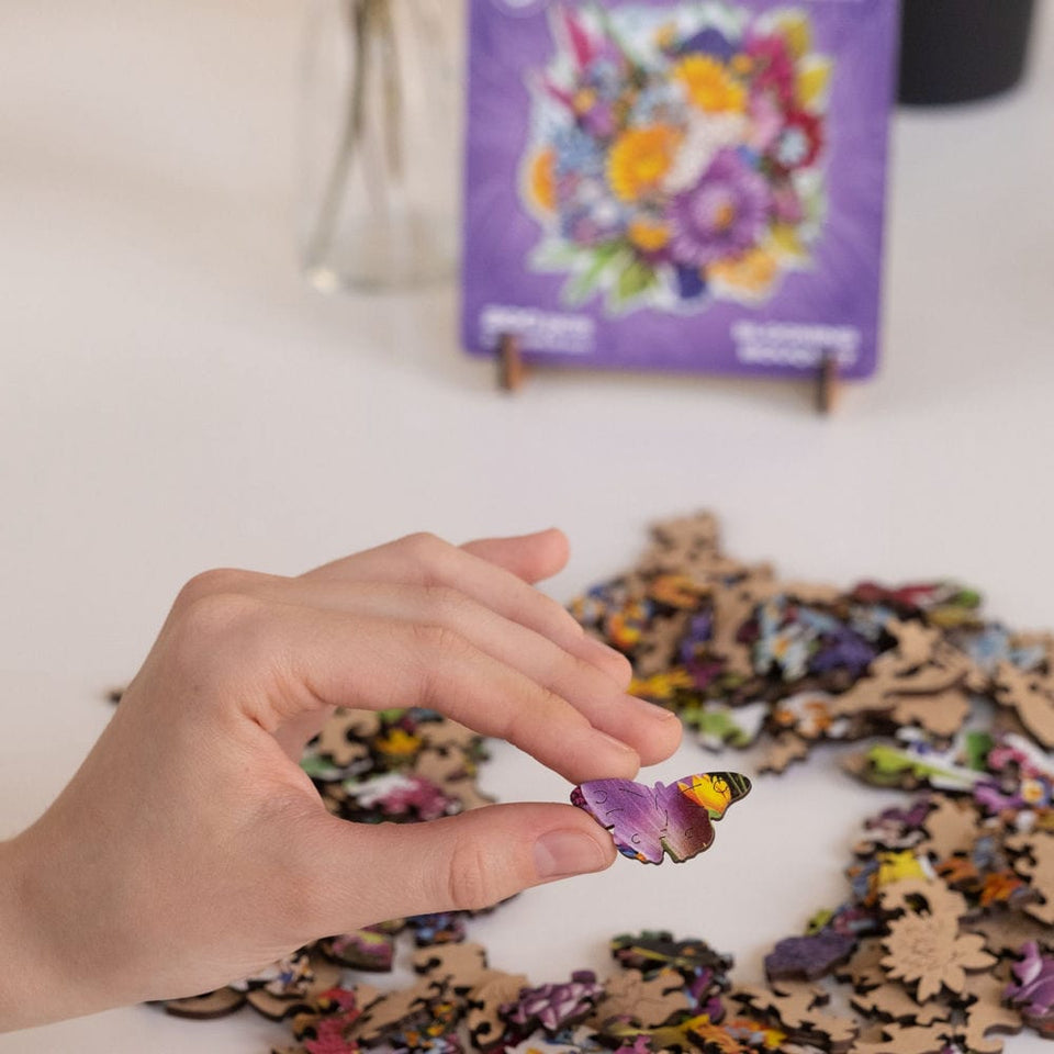 Blooming Bouquet wooden puzzle — view 14