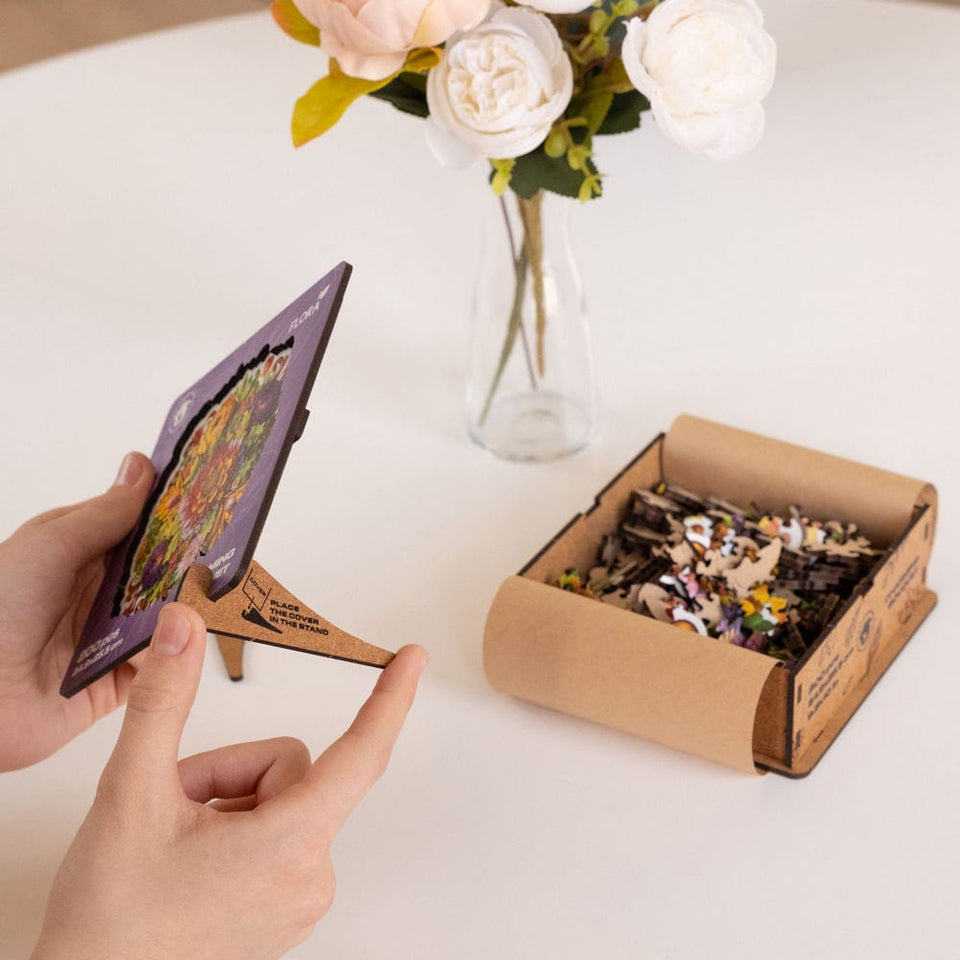 Charming Bouquet wooden puzzle — view 12