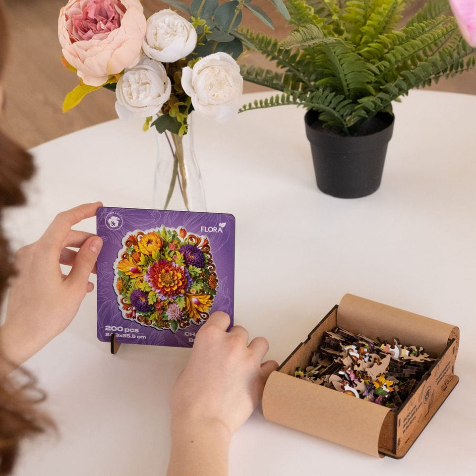 Charming Bouquet wooden puzzle — view 13