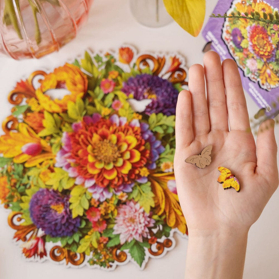 Charming Bouquet wooden puzzle — view 15
