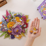 Blooming Bouquet wooden puzzle — view 13