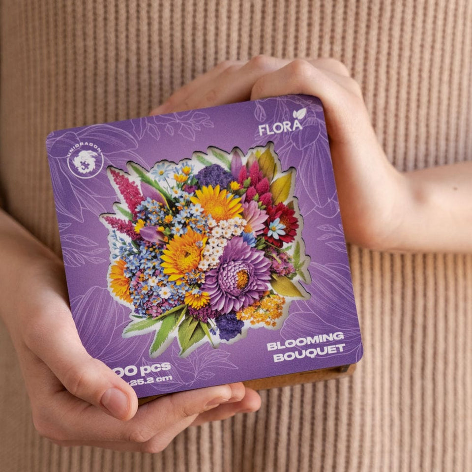 Blooming Bouquet wooden puzzle — view 17