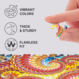 Fractal Immersion wooden brain teaser puzzle — designer gift box and packaging