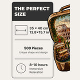 Italy Wooden Puzzle — Travel Case Edition