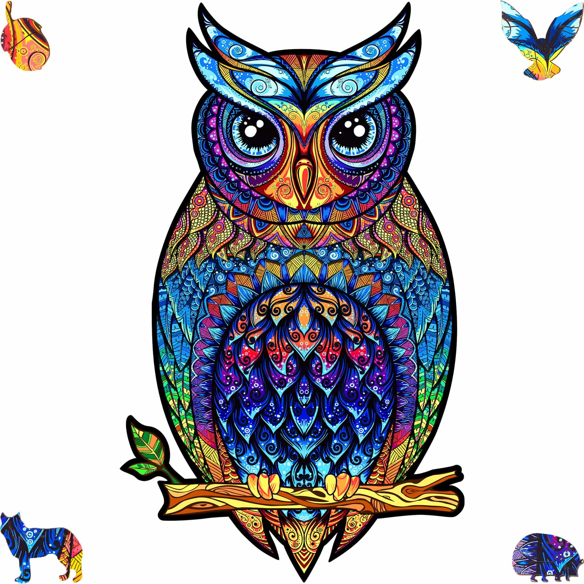 Wooden Jigsaw Puzzles — Premium HDF Animals & More – Unidragon US