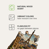 Paris Wooden Puzzle — Travel Case Edition