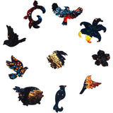 Birdy Jigsaw Puzzle wooden puzzle — designer gift box and packaging