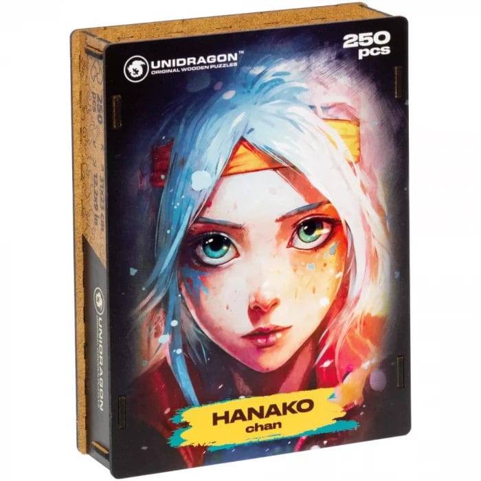 Hanako Chan wooden puzzle — reverse side or hidden design