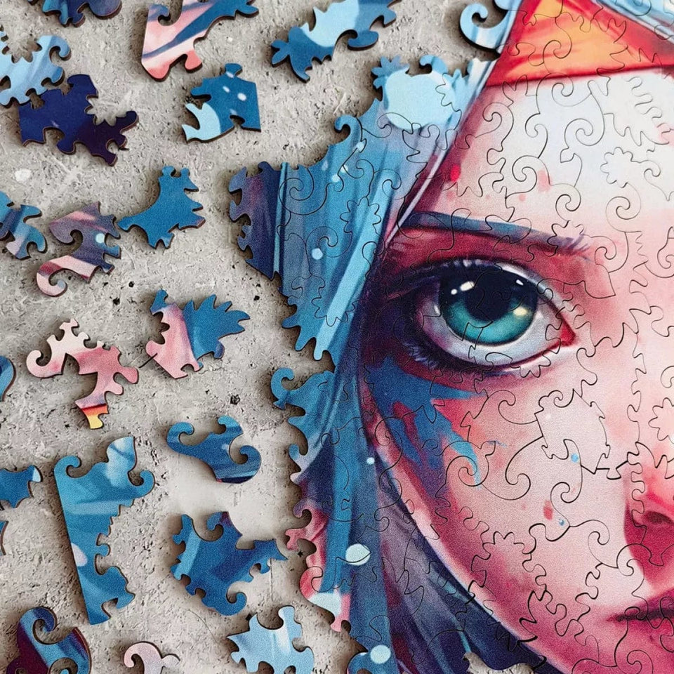 Hanako Chan wooden puzzle — view 17