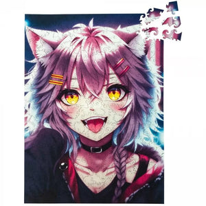 Neko Chan Wooden Jigsaw Puzzle | Unidragon – Unidragon US