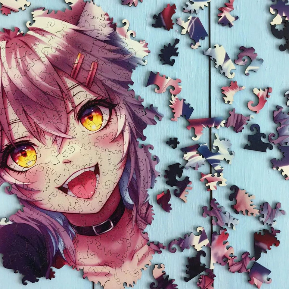 Neko Chan wooden puzzle — view 16
