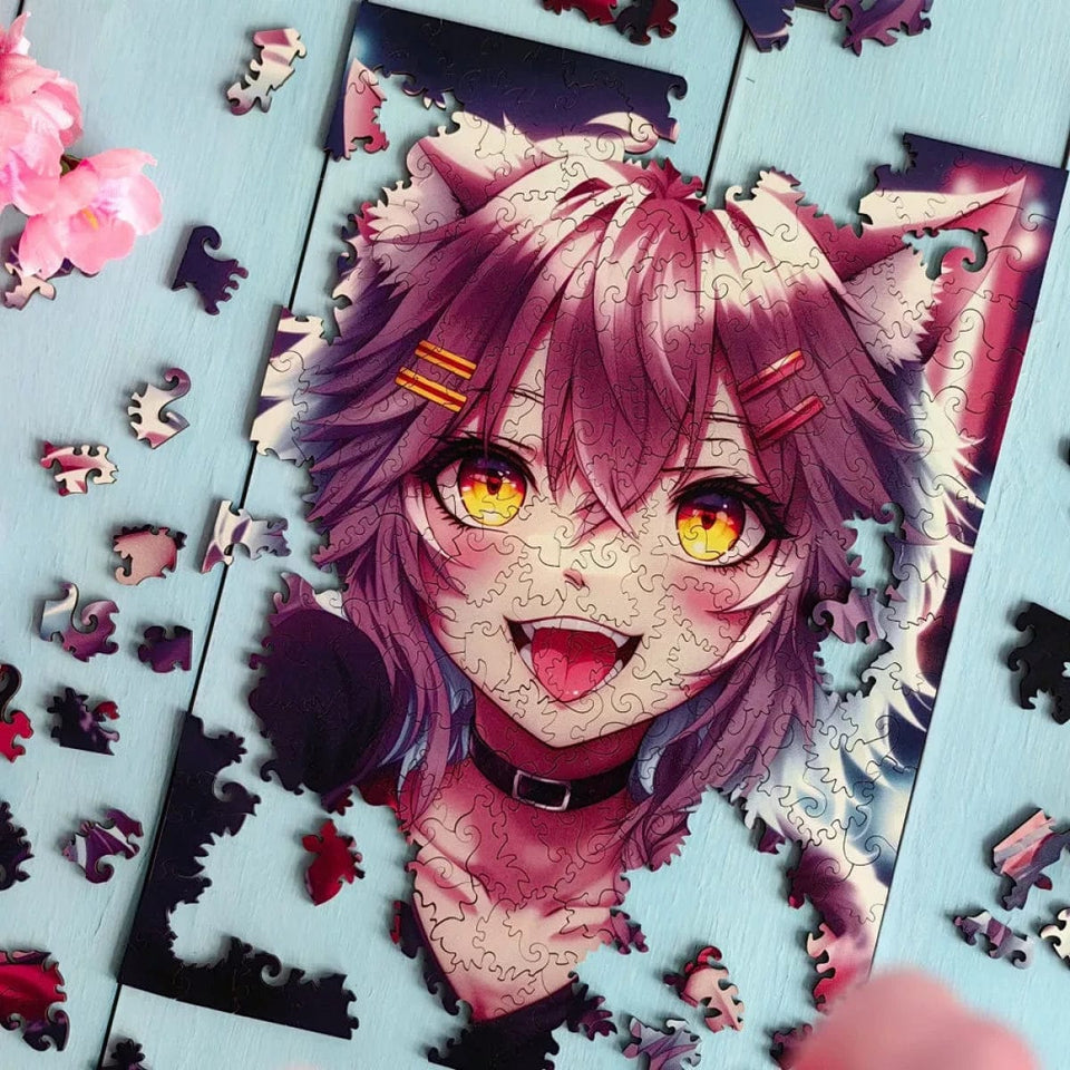 Neko Chan wooden puzzle — view 17