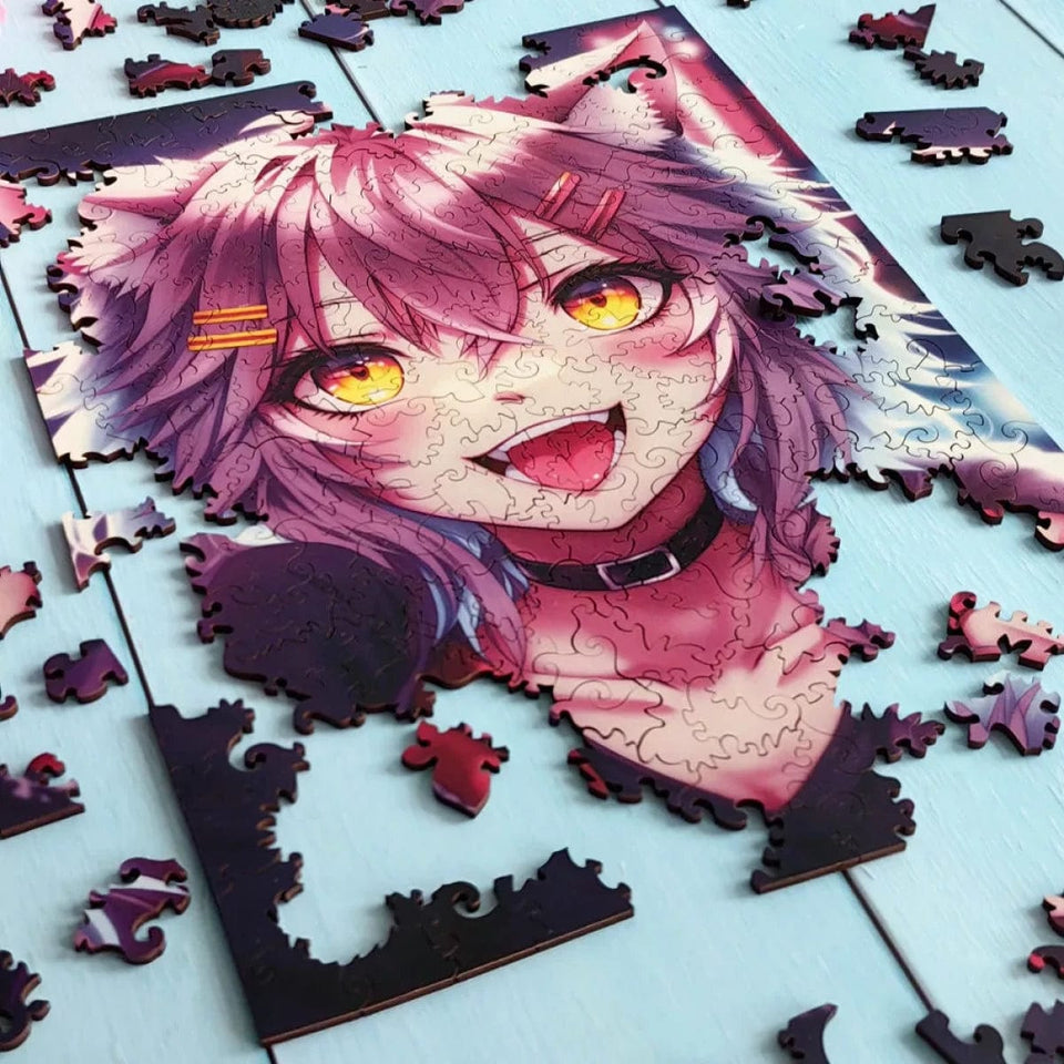 Neko Chan wooden puzzle — view 11