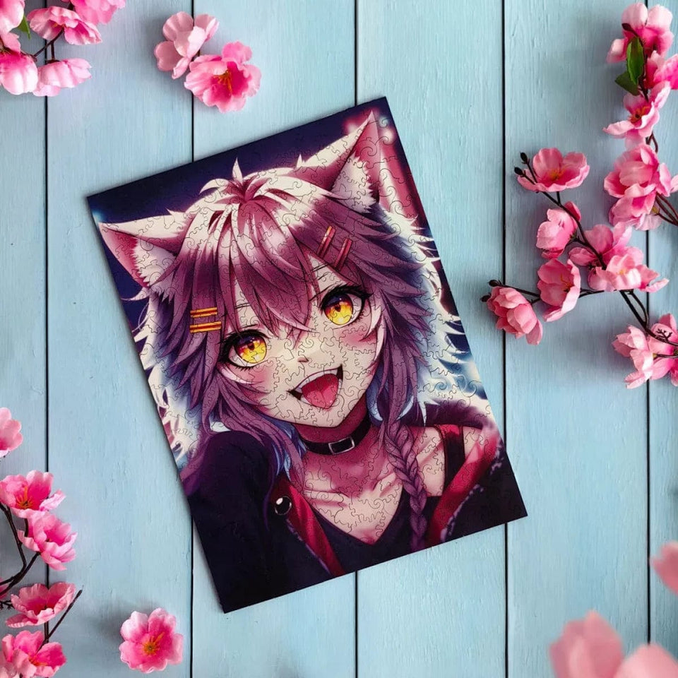 Neko Chan wooden puzzle — view 23