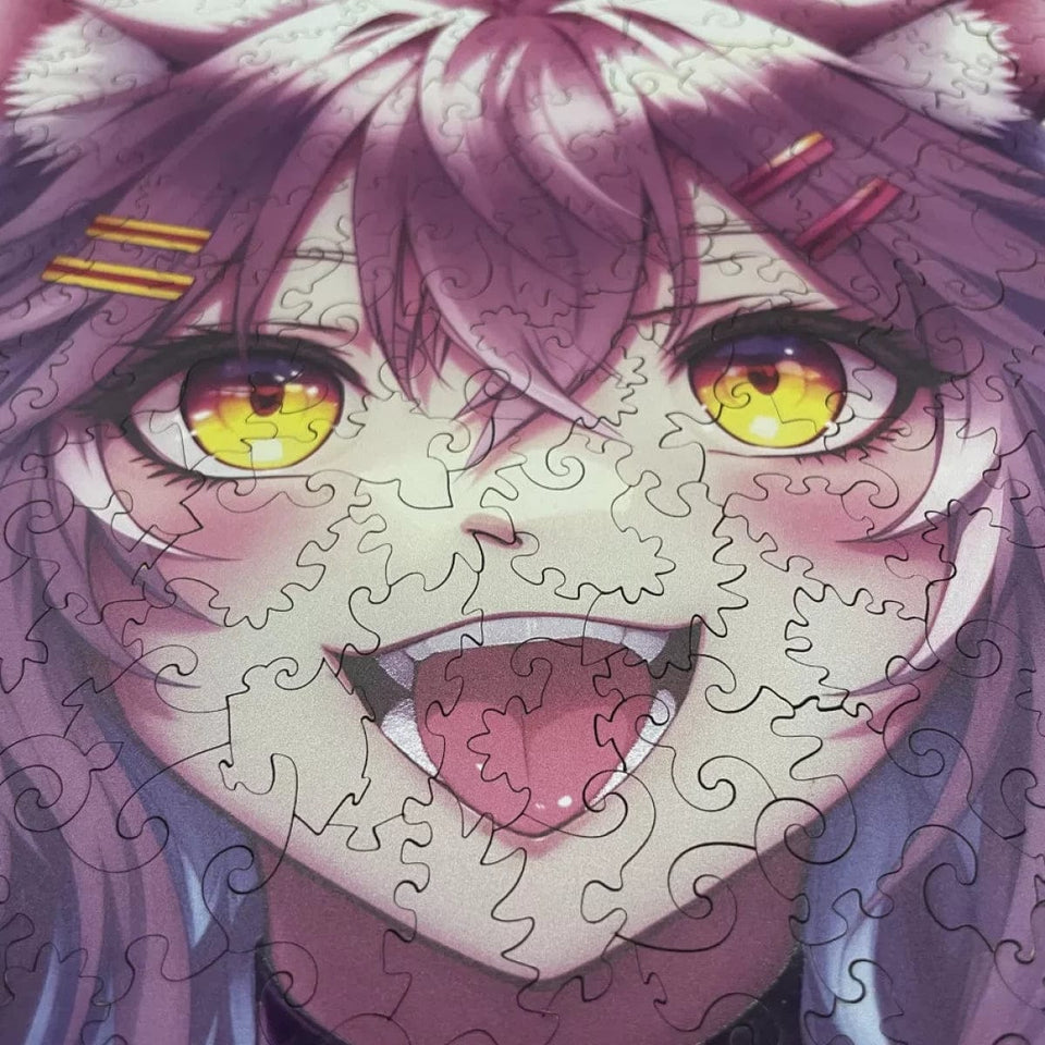 Neko Chan wooden puzzle — view 20
