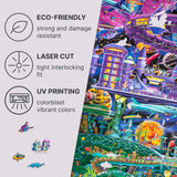Quezzle Space Adventures — assembled puzzle displaying space adventure scene