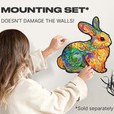 Precious Rabbit wooden puzzle — designer gift box and packaging