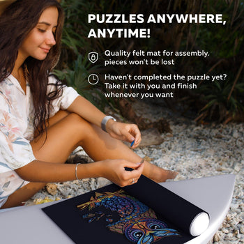 Mat Roll Up for puzzles