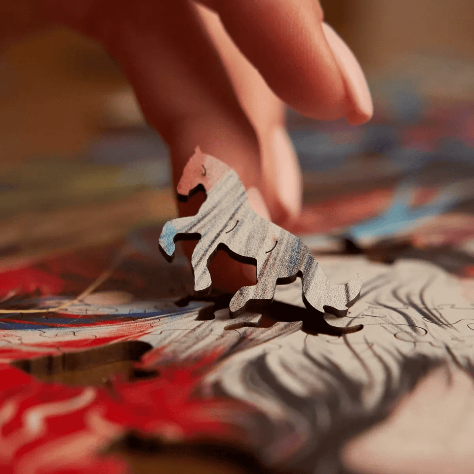 Ethnic Girl wooden puzzle — view 16