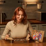 Hologram Lion wooden animal puzzle — view 12