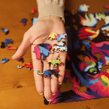 Hologram Lion wooden animal puzzle — view 14