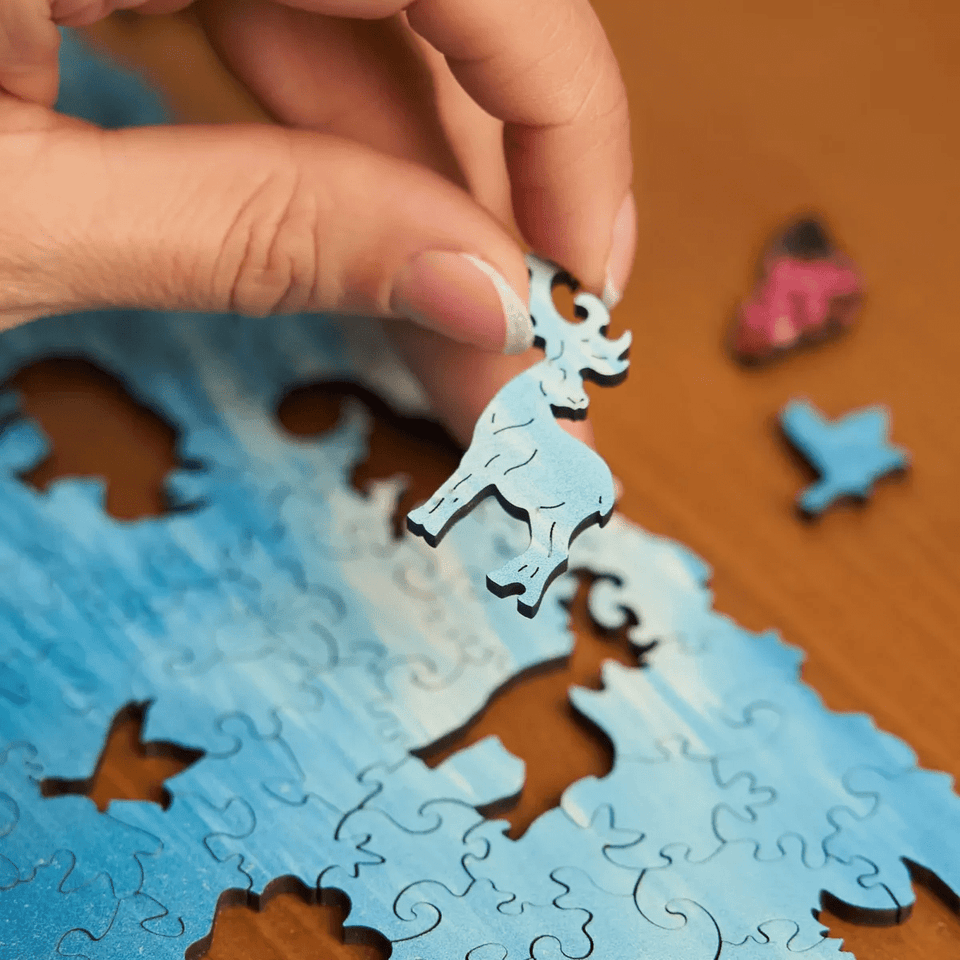 Shimmering Turtle wooden puzzle — view 18
