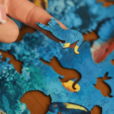 Shimmering Turtle wooden puzzle — view 17