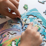 Diplodocus wooden dinosaur puzzle for kids — view 13