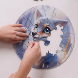 Wolf Bubblezz Bubblezz wooden puzzle — size dimensions and comparison