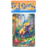 Triceratops wooden dinosaur puzzle for kids — view 12